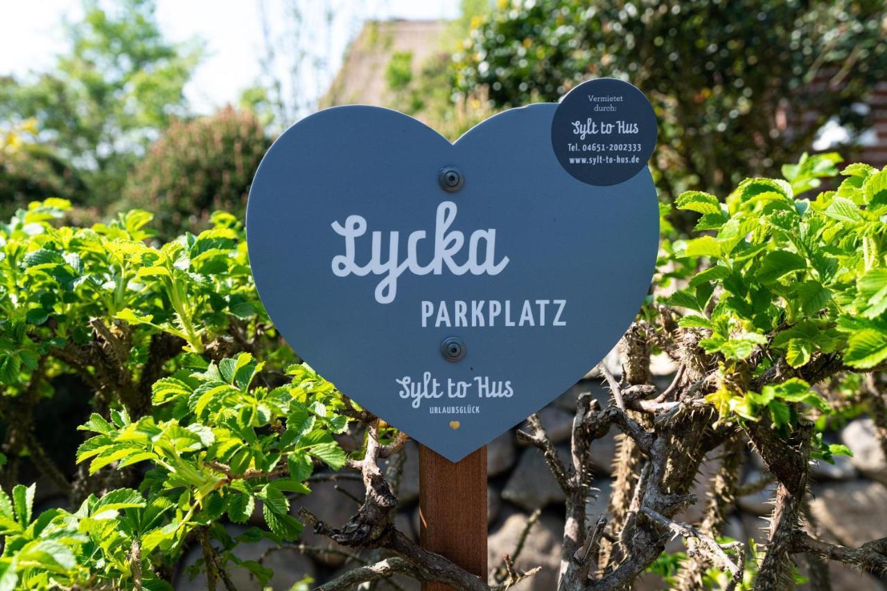 Appartement Lycka Keitum Exterior foto